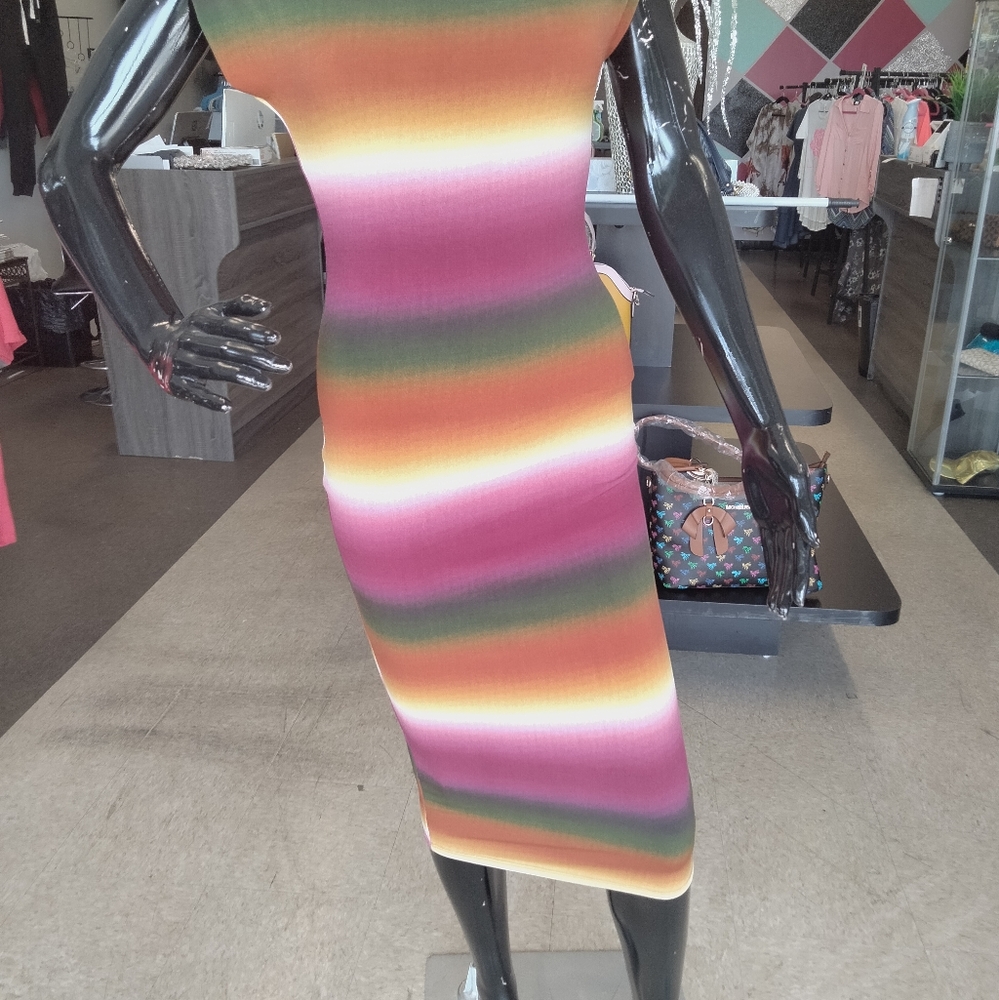 Summer dress multicolor